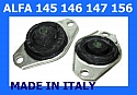 PODUSZKA SILNIKA DOLNA CENTRALNA ALFA ROMEO 145 146 147 156 GT JTD ITALY