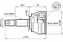 PRZEGUB WEWNĘTRZNY ALFA 145 146 147 155 156 164 164 1,4-2,0 16V GSP