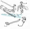 PODUSZKA AMORTYZATORA GÓRNE MOCOWANIE TYŁ ALFA ROMEO  147, GT