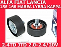 ROLKA NAPINACZA PASKA MICRO-V ALFA 156 166 FIAT MAREA LANCIA LYBRA 2,0-2,4/20v 2,4TD-JTD