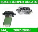 OPORNIK REZYSTOR DMUCHAWY NAWIEWU ITALY DUCATO JUMPER BOXER 2002-2006r