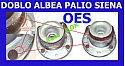 Poduszki amortyzatora górne mocowanie amortyzatora + łożysko lewa i prawa OES ORGINAL FIAT DOBLO PALIO SIENA