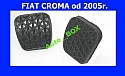 NAKŁADKI NAKŁADKA PEDAŁU SPRZĘGŁA HAMULCA 2szt  FIAT CROMA od 2005r 