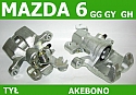 ZACISK HAMULCOWY TYLNY PRAWY MAZDA 6 GG GY 02-0   GH  07-