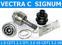 PRZEGUB WEWNĘTRZNY EDS OPEL VECTRA C SIGNUM 1,9CDTI 2,2DTI 3,2 V6