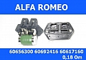 OPORNIK REZYSTOR WENTYLATORA CHŁODNICY ALFA ROMEO 145 146 147 156 164 166 GTV GT 60656300 60692416 60617160 0,18 Om