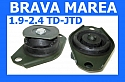 PODUSZKA SILNIKA DOLNA CENTRALNA FIAT BRAVA BRAVO MAREA 1,9 TD JTD 