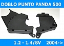OBUDOWA ROZRZĄDU OSŁONA PASKA FIAT Fiorino QUBO Grande PUNTO DOBLO 500 Panda Linea Lancia Ypsilon MUSA 1.2 1.4 FORD KA (II) 1.2